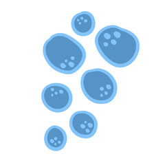 Secreting Cytokines Illustration