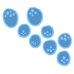 Secreting Cytokines Illustration