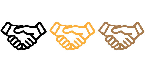 Partnership Vector - Business Agreement