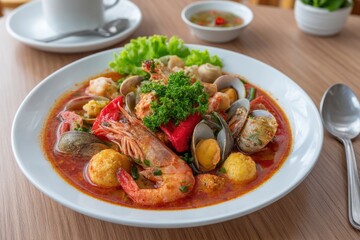 Spicy Seafood Stew: A Vibrant Culinary Delight