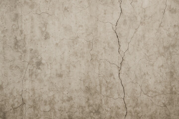 Fototapeta premium A close-up view of a textured wall featuring cracks and imperfections. The aged surface conveys a sense of history and character, perfect for backgrounds and design projects.