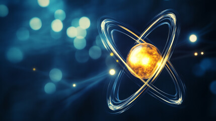 Atomic Structure  Energy  Science  Physics  Quantum  Abstract  Nuclear  Technology  Backgr