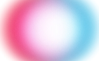 Abstract color gradient shape cutout on transparent background, magenta blue color grainy gradients effect, grungy texture, vibrant noisy color effect