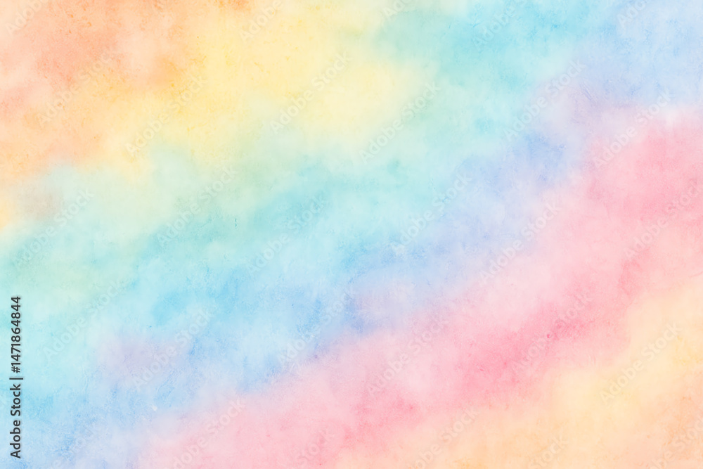 Poster a vibrant and soft abstract background featuring pastel colors blending seamlessly. this artistic de