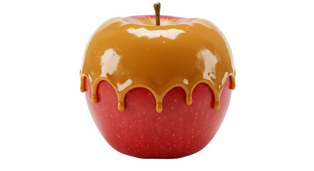 Caramel-Drizzled Apple Slices Dessert Platter