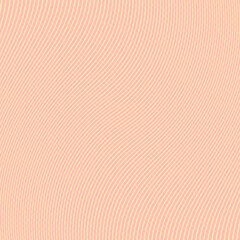 波打つ線のパターン背景　オレンジ