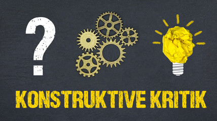 konstruktive Kritik	
