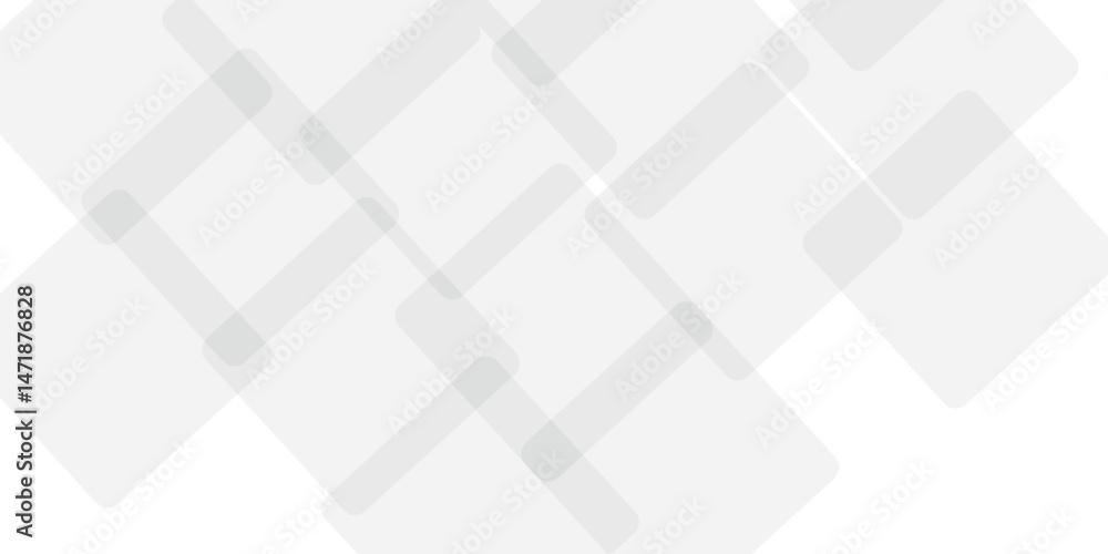 Poster abstract white and gray geometric square pattern design of technology background with shadow. square