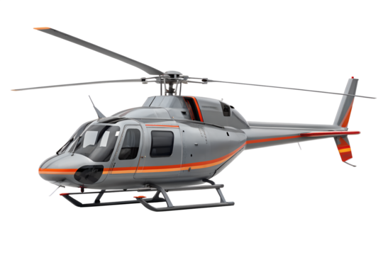 Helicopter isolated on black background high angle side view, helicopter, transportation, aircraft, aviation, rotorcraft, vehicle, travel, aerial, flying, technology, engineering, air transport