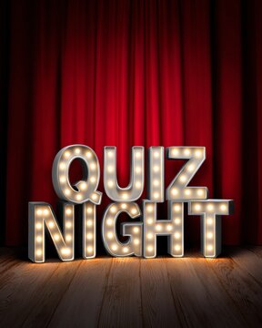 Quiz Night Event Decoration
