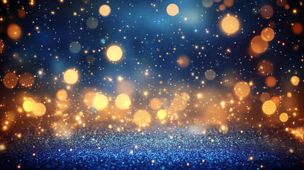 Obraz premium christmas lights background