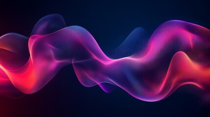 Abstract digital artwork of flowing, colorful lines.