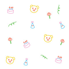 Playful Birthday Party Pattern