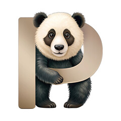 panda and bamboo