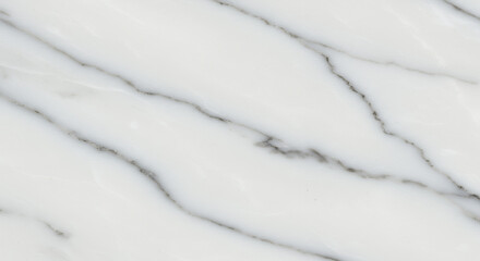 Obraz premium White Marble Texture: Elegant Stone Background with Veins, Perfect for Design, Floor Tiles, & Backdrops. High-Resolution Marble Surface.