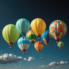 Obraz premium colorful balloons