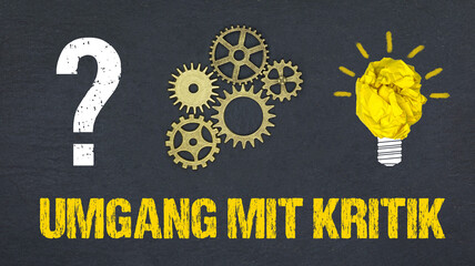 Umgang mit Kritik	
