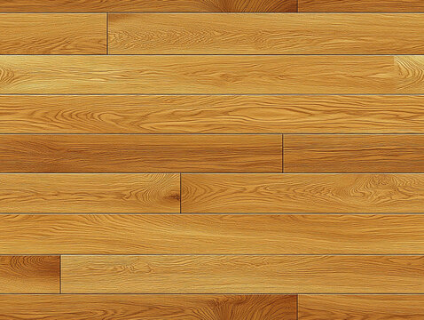 Golden Oak Wood Texture  Seamless Hardwood Floor Background for Design Projects