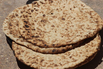 Tafarnout Bread, Traditional Moroccan Bread