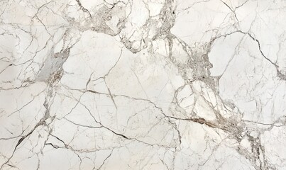 Seamless White Marble Texture with Gray Veins Abstract Pattern Natural Stone Surface Background Decorative Smooth Design for Wall Tile or Flooring Material
