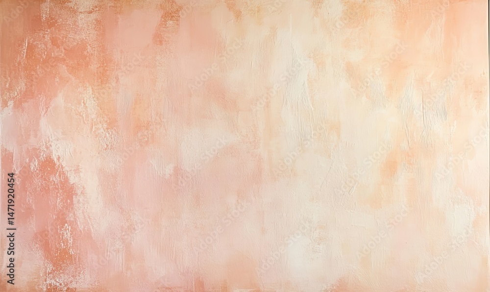 Leinwandbilder textured abstract background with warm peach and cream colors ideal for artistic design projects and