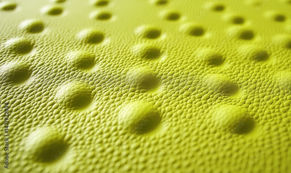Poster vibrant yellow textured surface with raised bumps abstract patterned design material in full frame c