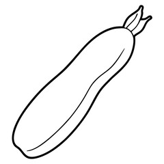 Daikon out line vector 