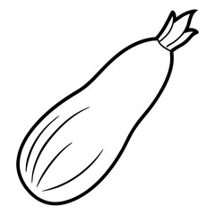 Daikon out line vector 