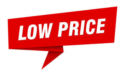low price banner. low price speech bubble, label, sticker, sign template