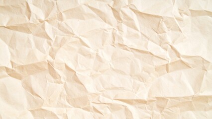 Wrinkled Paper Texture with Subtle Shadows &ndash; Vintage & Handmade Look for Artistic Designs 