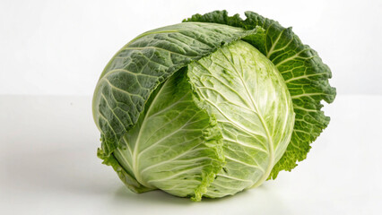 Obraz premium cabbage isolated on white background