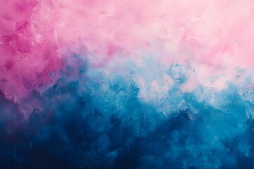 Obraz premium Pink and Blue Abstract Painted Texture