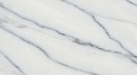 Obraz premium White Marble Texture: Veined Pattern, Elegant Stone Surface - Ideal for Backgrounds, Floors, Walls & Design Projects