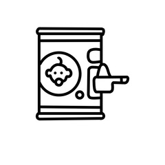 Milk powder icon