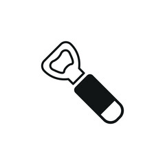 Bottle opener icon. Simple Bottle opener icon for social media, app and web design. Vector illustration.
