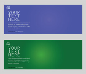 Social media cover and banner design.