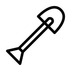 Outline icon of farm or rural life