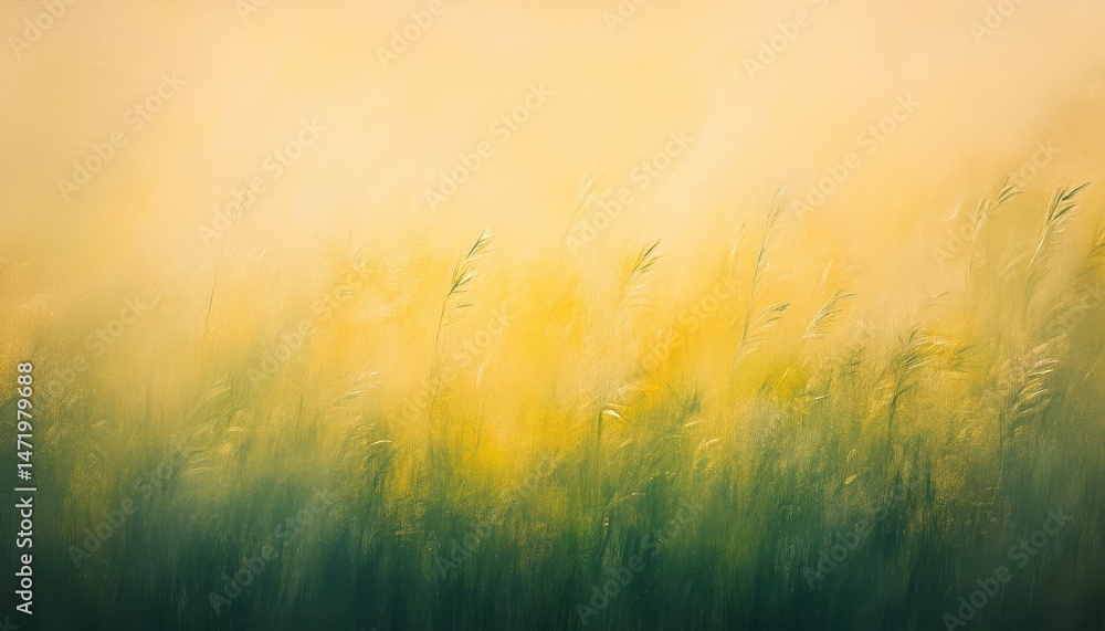 Poster Abstract Yellow and Green Textured Background with Subtle Variations for Creative Projects and Design Applications with Soft Lighting