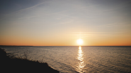 Sonnenuntergang über der Ostsee