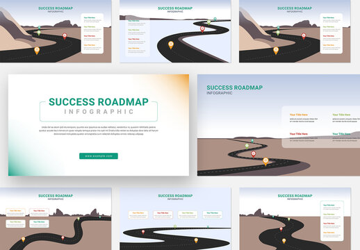 Success Roadmap Infographic Template
