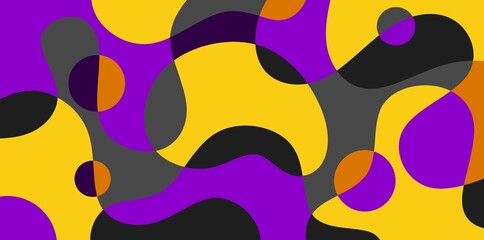 abstract multicolor shapes background illustration
