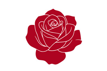 Rose Petals Illustration 