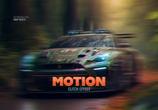 Motion Glitch Effect