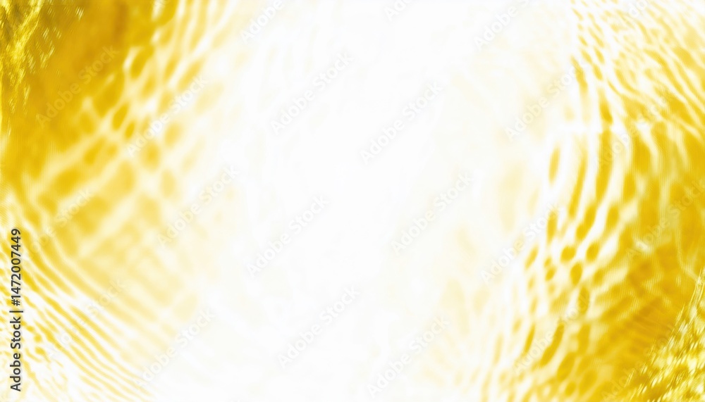 Poster  golden ripple light texture with soft wave patterns for elegant background, perfect for web design, branding, print or packaging use