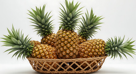 Cesta de frutas deliciosas para banners