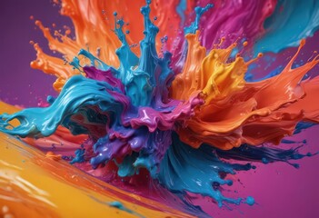 Dynamic, colorful fluid shapes overlaid on a textured background , shapes, graphic, texture