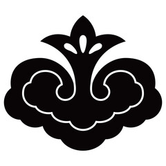 家紋です。打板桐といいます。