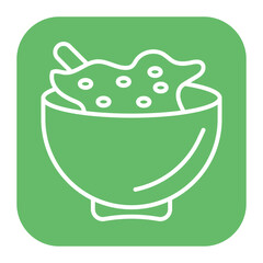 Cereal Bowl Icon
