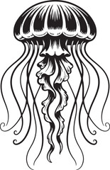 “Jellyfish Vector Bundle | Ocean Animal SVG, Marine Life Clipart & Underwater Art for Crafts & Design”