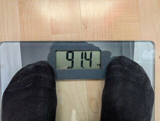 Waage, w&auml;gen, Gewicht, 90 kg